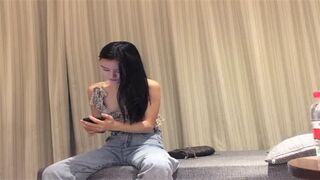 午夜寻花时尚靓妹长腿美女大白美臀嫩穴